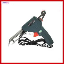 60 Вт с ручным управлением автоматический отправить оловянный солдат питание паяльник Электрический нагрев сварочный пистолет железный паяльный инструмент