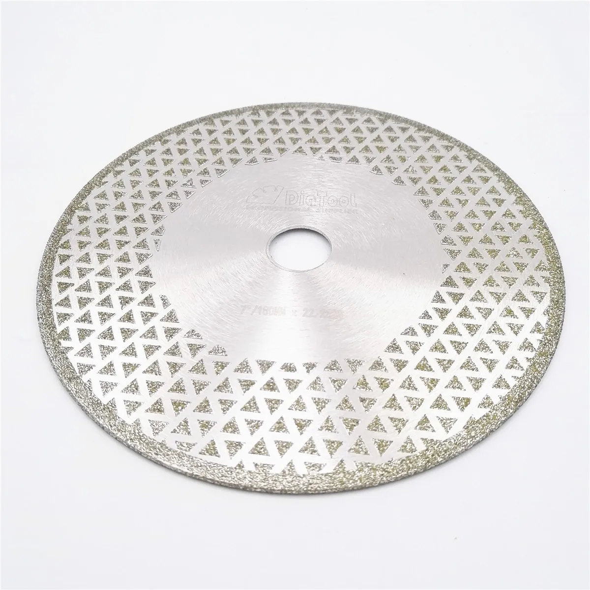 DIATOOL 1pc Electroplated diamond cutting & grinding disc Both side coated diamond blade granite marble