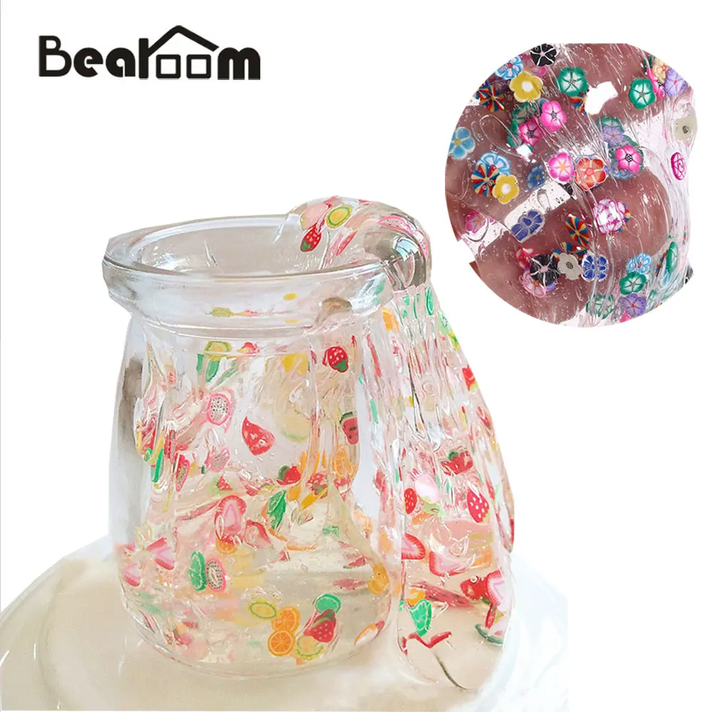 

Bearoom Slime Toy Fruit Modeling Clay Funny Clear Clay Non Stick Hand Antistress Learning Education Toys For Children As Gift