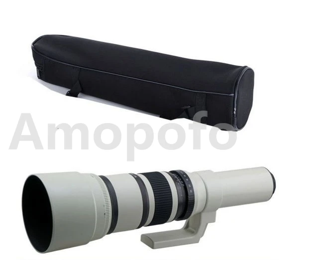 Amopofo, 500 мм F6.3-32 телеобъектив для камер Canon EOSM M1 M2 M3 M4 M5 M6