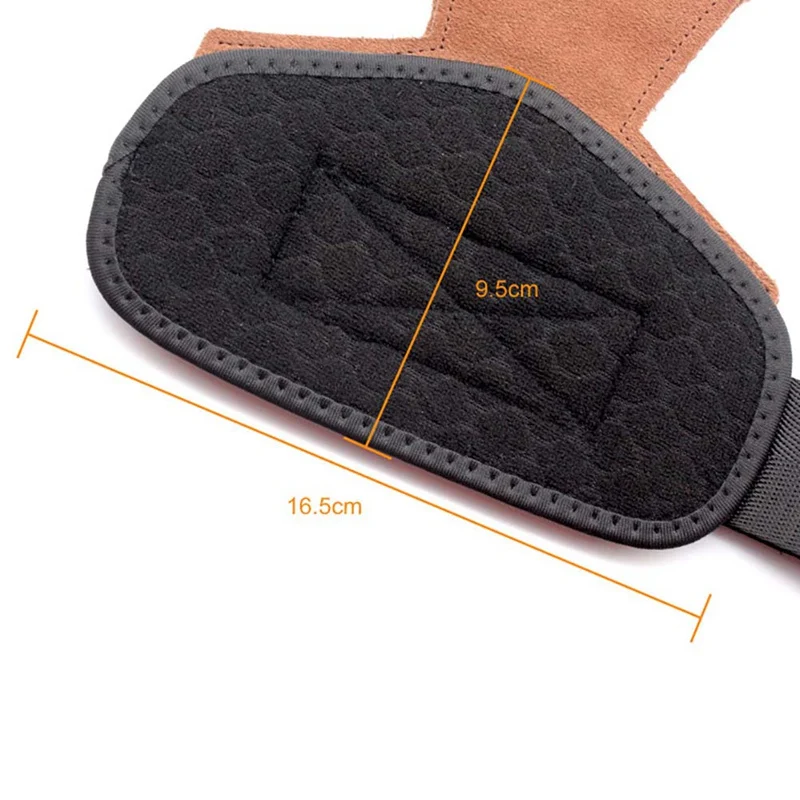 2pcs Fitness Palm Support Anti-slip Durable Hand Grips Pad Wrist Protector Wrap Strap Gloves Weight Lifting body building strap