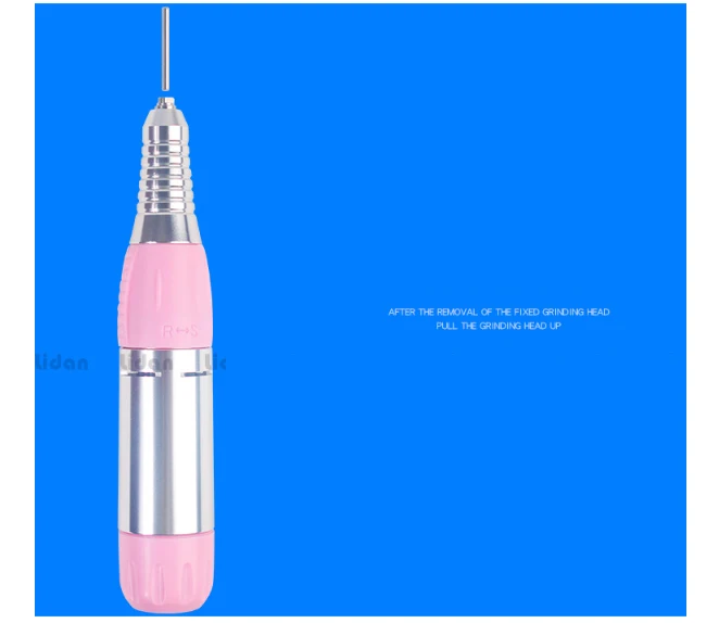 Электрический точилка для ногтей Шлифовальные маникюр с полировкой удаление мертвой кожи машина для снятия лака с ногтей личный уход