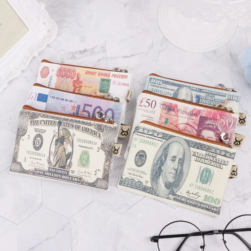 Новинка 2019 модный мини кошелек унисекс для монет сумка мужчин и женщин Холщовый