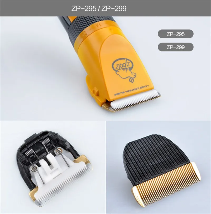 Оригинальная керамическая титановая стальная лопастная головка для LILI ZPSTRONG, машинка для стрижки собак, триммер для стрижки волос, RFCD-3700 ZP680 ZP-295 ZP-293