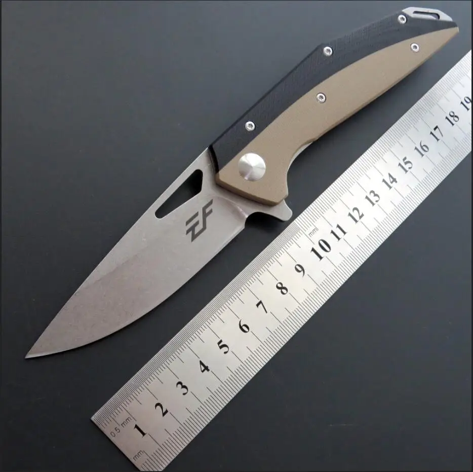 Eafengrow EF42 58-60HRC D2 лезвие G10 ручка складной нож инструмент для выживания кемпинга охотничий карманный нож тактический edc Открытый инструмент - Цвет: A1
