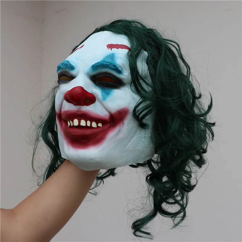 New Movie Batman Joker Mask Cosplay Costumes Props Terror Party Knight of Darkness Latex Masks Perfect Reduction Halloween Gift