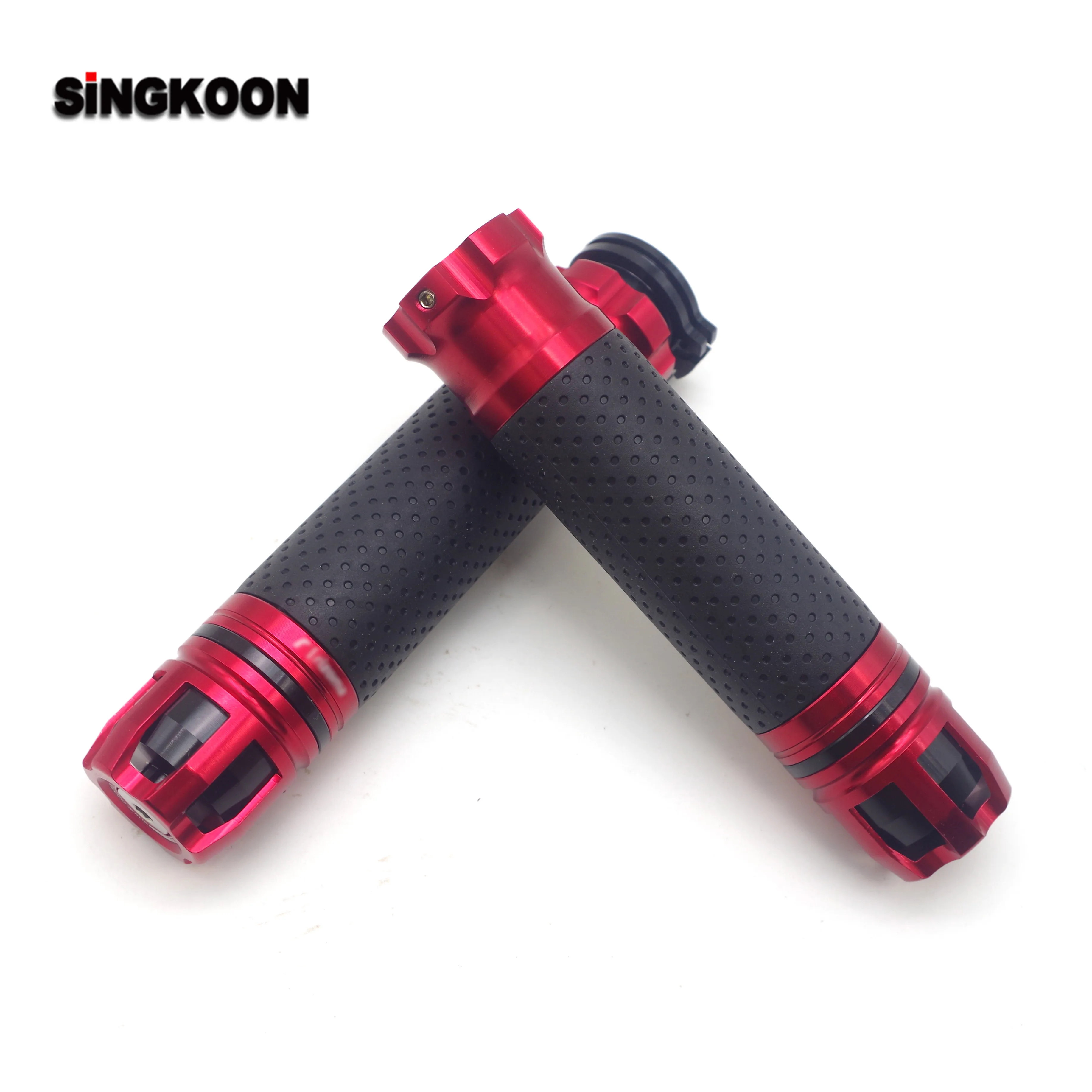 

7/8" 22MM Universal Motorcycle grips rubber Handlebar Grips Ends FOR vt 600 gl1800 yamaha tracer 700 honda vtx 1800 vespa et4