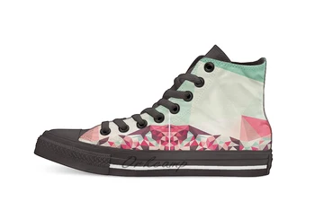 

Poppy Field Tris Casual High Top Canvas shoes sneakers Light Walking Shoes