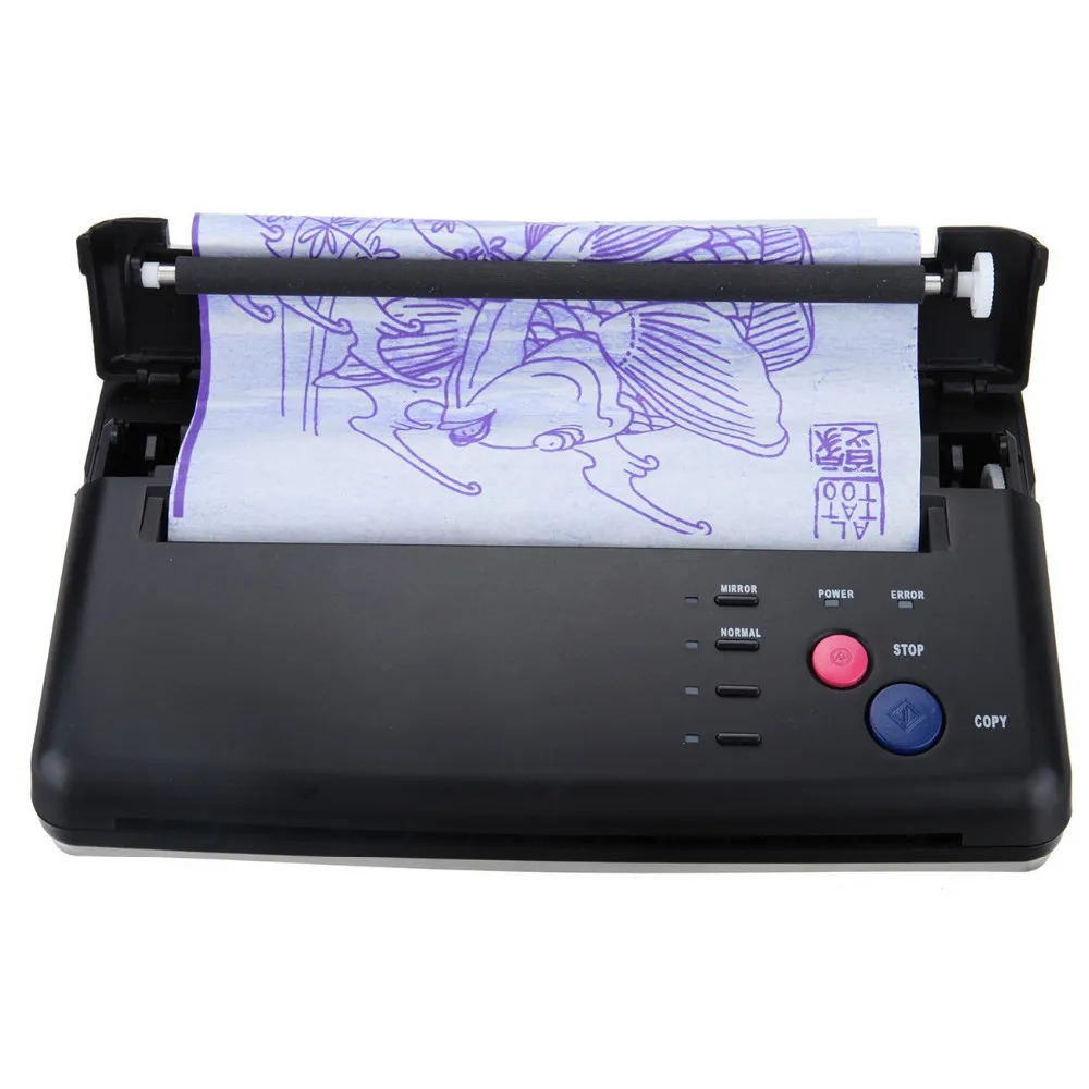 Tattoo Transfer Machine / Mini Tattoo Transfer Machine Thermal Copier Stencil ... - Shop from the world's largest selection and best deals for tattoo transfer machine/thermal copiers.