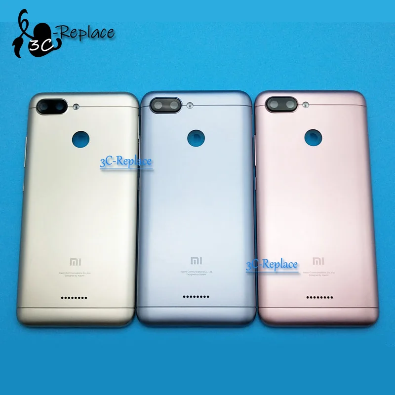 Для Xiaomi Redmi 6A/6/6 глобальная версия оригинальный задний корпус крышка для
