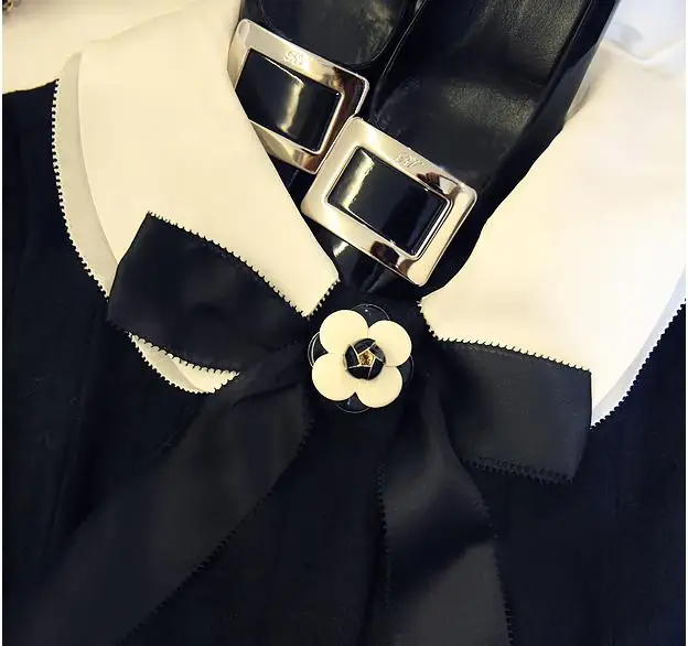 Женская брошка с 5 цифрами Camellia CC модная фианитами для воротника|brooches for women|brand
