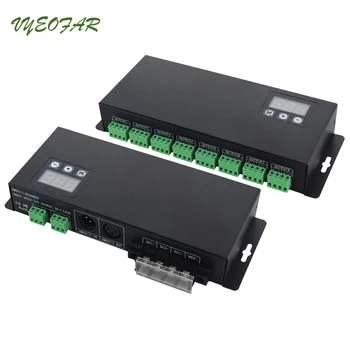

New 24 Channel DMX512 Decoder 3A*24CH, LED strip decoder rgb controller led Constant Voltage decoder RGB Strip controller BC-824
