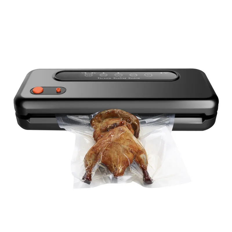 

YTK Automatic Vacuum Sealer Air Sealing Packing Machine For Food Preservation Dry Wet Soft Food with Free 10pcs Bags