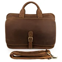 Мужской портфель из коровьей кожи, сумки, для путешествий, бренд, Ретро стиль, на каждый день, 15 дюймов, для ноутбука, Бизнес Портфель, s сумка, сумки через плечо