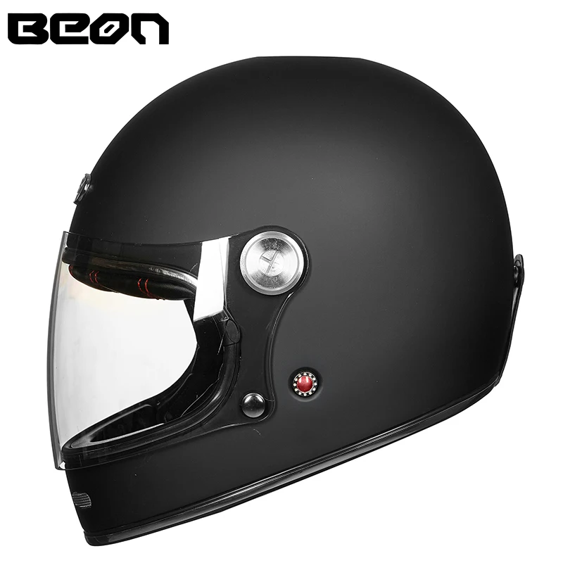 Новое поступление бренд BEON moto rcycle шлем винтажный скутер открытый шлем 3/4 moto casco GFRP материал шлем ECE B109 - Цвет: 2