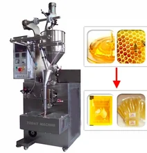 Automatic Salad Jam Peanut Butter Honey Filling Syrup Hummus Packaging Fish Sauce Ketchup Tomato Paste Sachet Packing Machine Automatic Salad Jam Peanut Butter Honey Filling Syrup Hummus Packaging Fish Sauce Ketchup Tomato Paste Sachet Packing Machine
