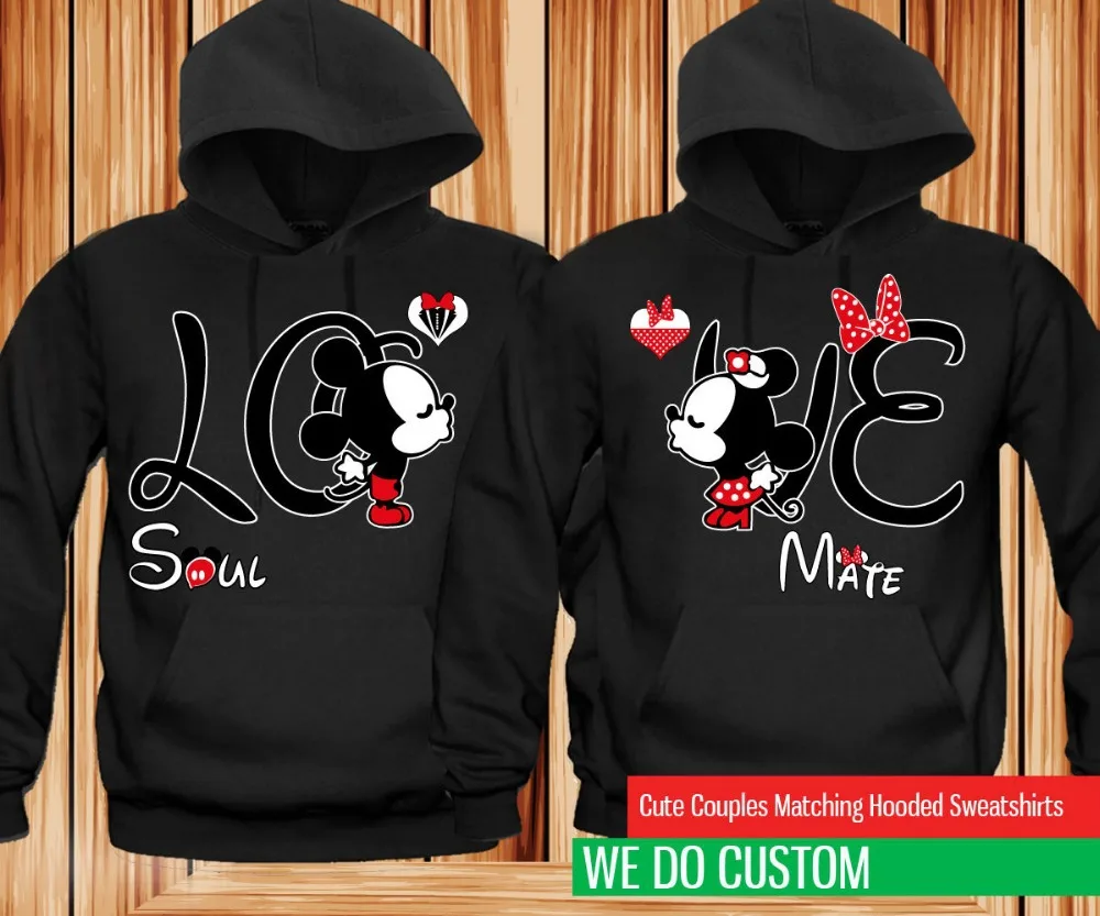 Compra parejas sudaderas con capucha a juego online al por