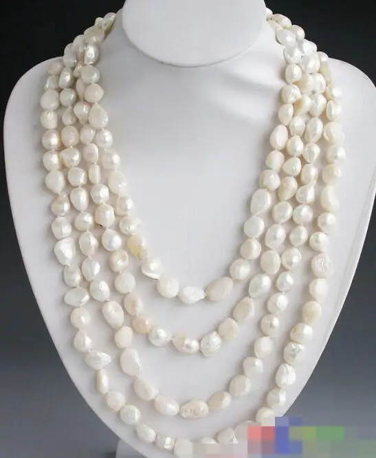 

song voge gem nanJ0249 white baroque freshwater cultured pearl necklace
