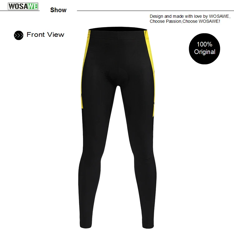 WOSAWE Pro штаны для велоспорта, мужские колготки, командная одежда, 4D гелевая подкладка, длинные брюки для велосипеда, велосипеда, Ciclismo, одежда для гонок, горного велосипеда, Mtb штаны