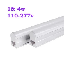 24pcs 1FT led tube light 4W AC 110V-277V T5 Led fluorescent Replacement Tube Light Lamp led lights for home