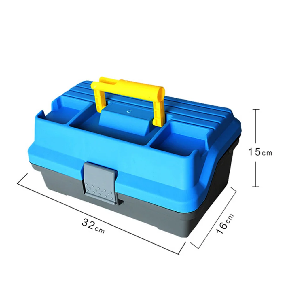 32*16*15 см 3 Слои большая Рыболовная Приманка снасти с ручкой на заказ Пластик