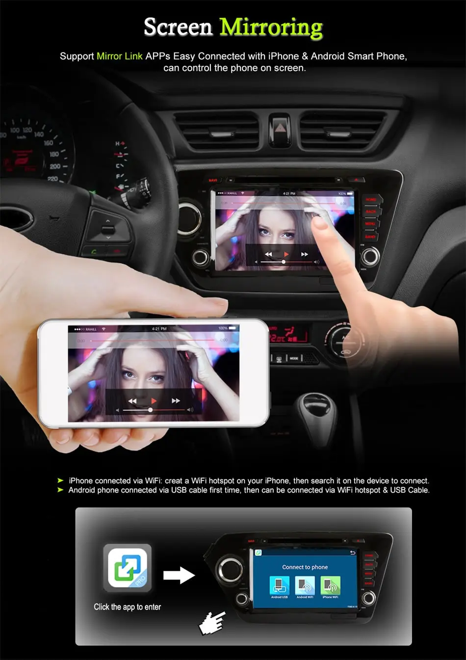 Discount Ownice Android 6.0 Octa 8 Core 2GB RAM for Kia k2 RIO 2010 - 2015 car dvd player GPS Navi Support 4G LTE Network DAB+ DVR TPMS 8