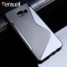 

S Line Soft TPU Mobile Phone Cases For Samsung Galaxy A5 A7 A510F A510FD A5100 A510Y A520 A520F A5200 A720 Cover Skin Housing