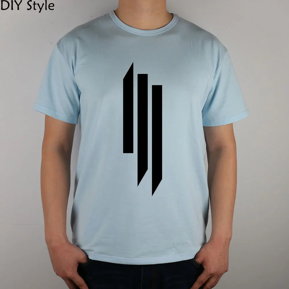 Футболка ART SKRILLEX хлопок лайкра топ 11015 модный бренд Мужская футболка новинка|brand t