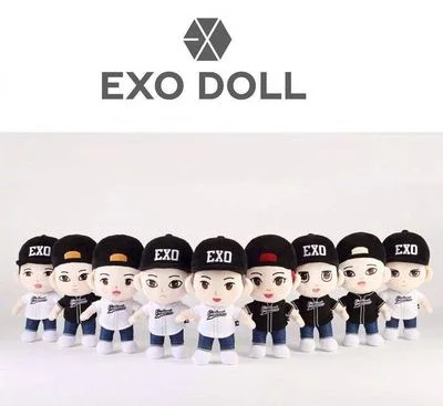 

[MYKPOP]~100% OFFICIAL ORIGINAL~ EXO DOLL, KPOP Fans Collection SA19071601