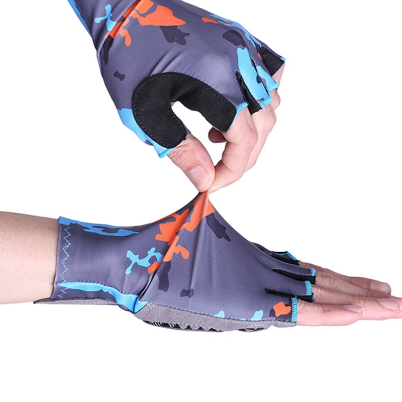 

Outdoor sport Running gloves sports outdoor Riding gloves fitness protective bicycle sports half finger Ridding gloves