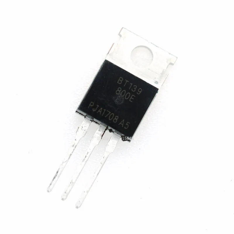 

10PCS/LOT BT139-800E TO-220 BT139-800 BT139 800V 16A Triode Transistor