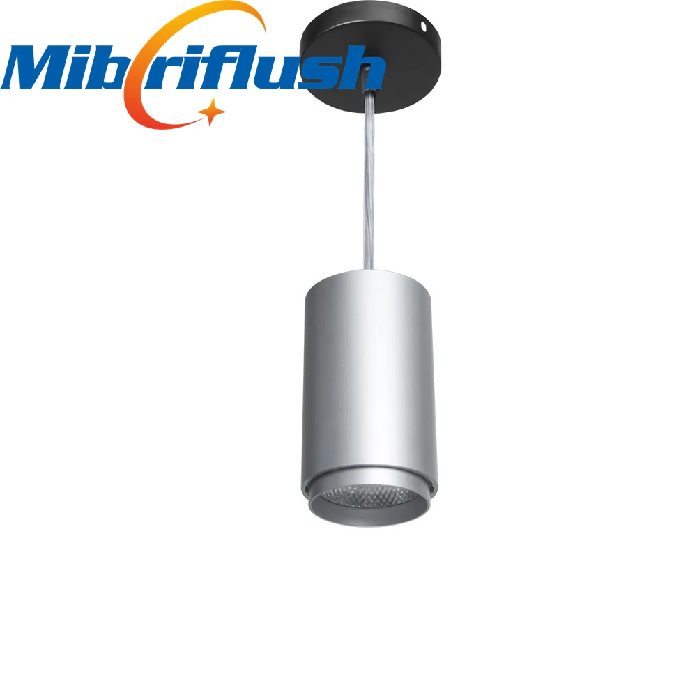 

Surface Mounted LED Downlight Pendant COB Downlight Fixture Ceiling Mounted Down Light Epistar 15W Black/Silver/Black