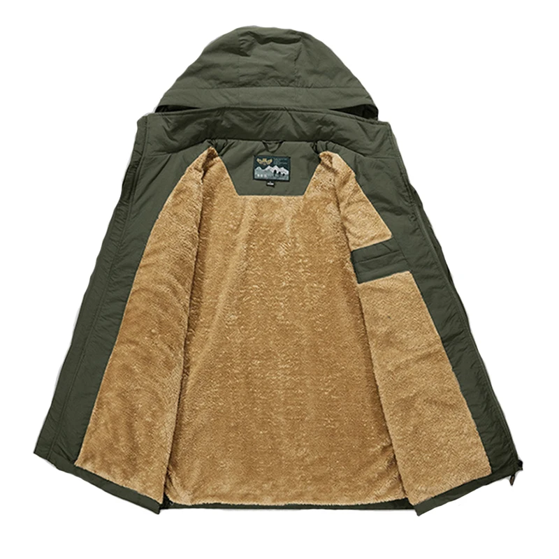 Уличная спортивная одежда Джерси для рыбалки мужские бархатные и толстые
