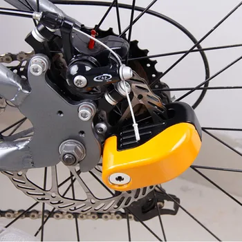 

Electric bike mountain bike bike lock Burglar alarm Stainless steel disc lock