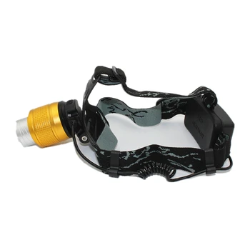 

LED Headlight XML T6 LED Head Light Zoom Flashlight 3 Modes Outdoor Camping Riding Adjust Focus Lights Headlamp