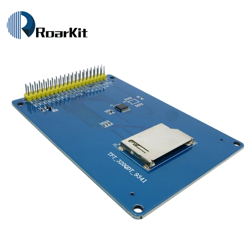 3,2 дюймовым сенсорным экраном 65 к цветной сенсорный экран на тонкопленочных транзисторах на тонкоплёночных транзисторах ЖК-дисплей модуль, со встроенным сенсором с управляющим ИК-ILI9341 Разъем для карты SD 3V регулятор
