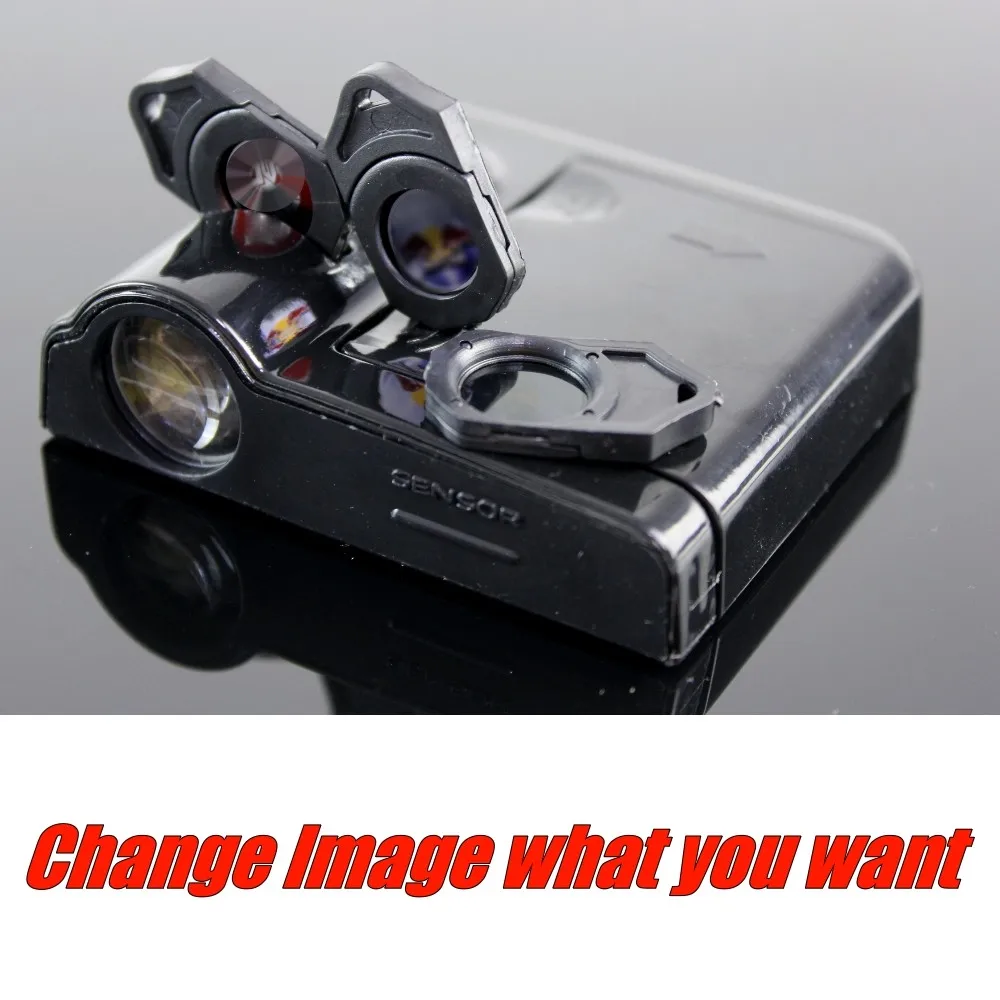Car Projetion Shadow Welcome Light For Saturn LW1 LW2 LW200 LW300 LOGO Film