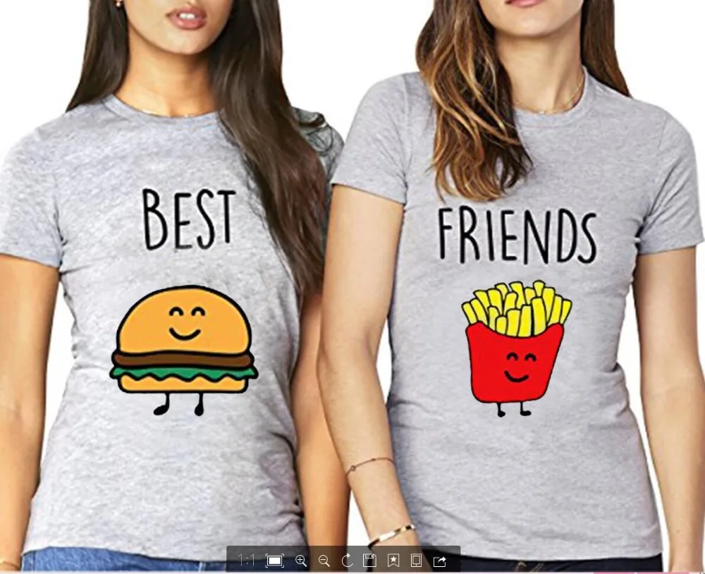 Женская футболка с принтом гамбургеров и чипов круглым вырезом|tee shirt femme|shirt femmet top