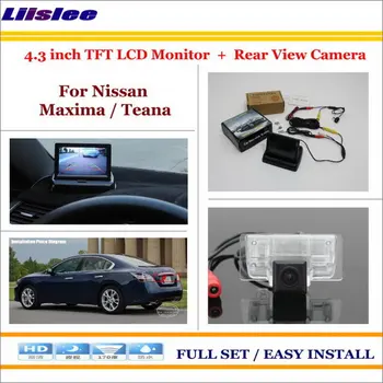

Liislee For Nissan Maxima / Teana Car Parking Camera + 4.3" LCD Monitor NTSC PAL = 2 in 1 Parking Rearview System