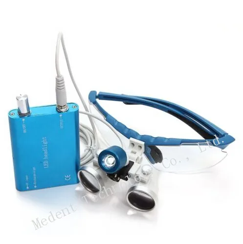 

Promotion!!!DentaL Loupe LED headlight lamp and 3.5x420mm Dentist Dental Loupes binocular 100% High Quality Dental Supply