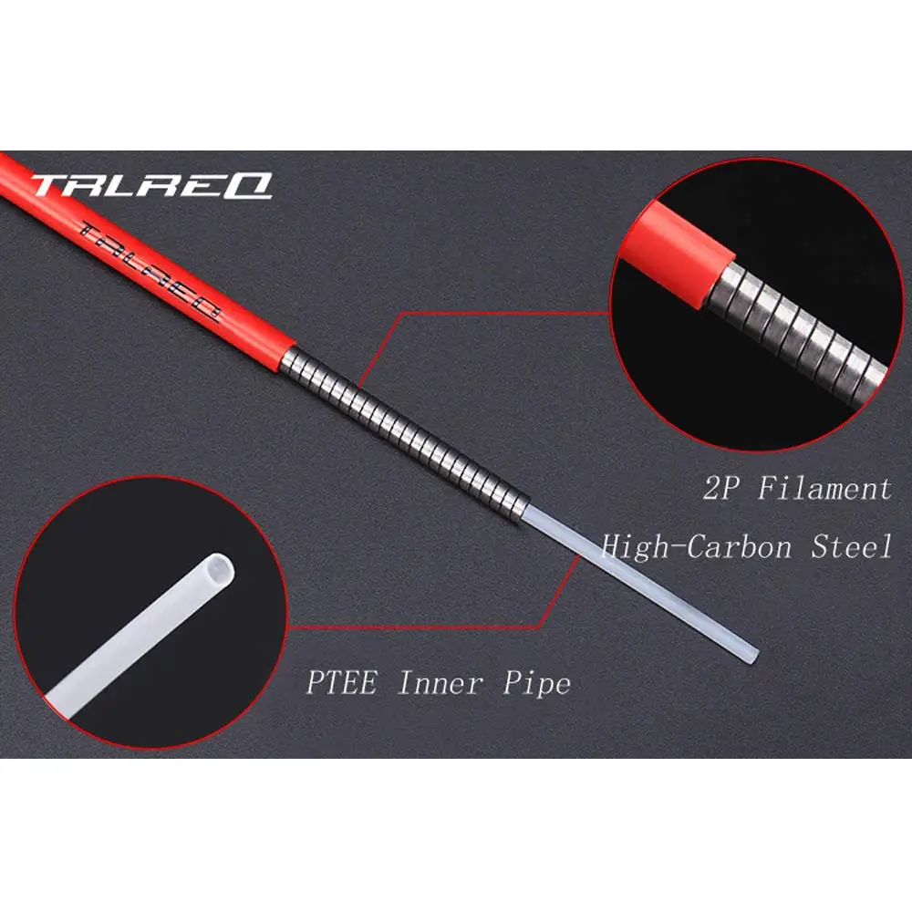 3 Meters MTB Road Bike Brake Line Tube Bicycle Derailleur Cable Line Brake/Derailleur cable Housing 4/5mm Bicycle Accessories