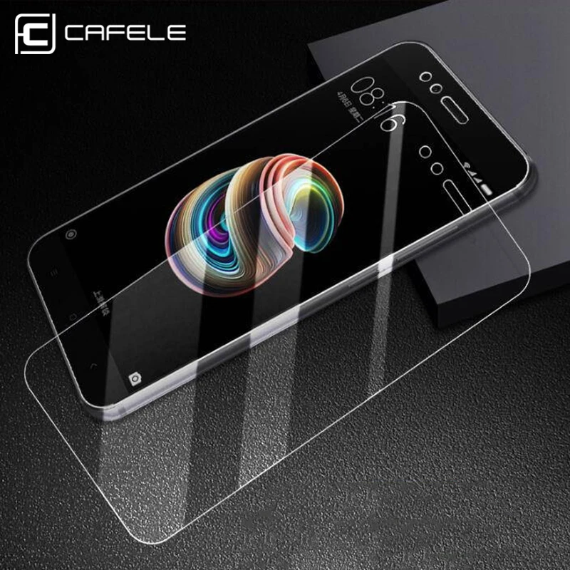 

CAFELE Tempered Glass for Xiaomi mi 5s 5X A1 mi5s Screen Protector HD Clear Protective Glass for xiaomi 5X Non Full Cover