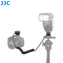 JJC 1.3 متر TTL قبالة DSLR فلاش كاميرا الحبل الحذاء الساخن مزامنة البعيد كابل ضوء التركيز كابل لكانون 600EX II RT/600EX RT/430EX III RT