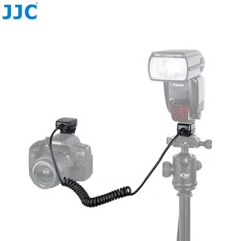 

JJC 1.3M TTL Off DSLR Camera Flash Cord Hot Shoe Sync Remote Cable Light Focus Cable for Canon 600EX II-RT/600EX-RT/430EX III-RT