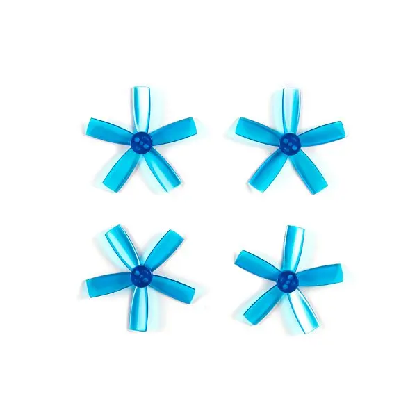 

2 Pairs 1935-5 2 Inch 5-Blade Propeller For Micro FPV Drone Size: 1.9 x 3.5 Weight: 1.1g Color: Yellow and Blue optional Blade 5