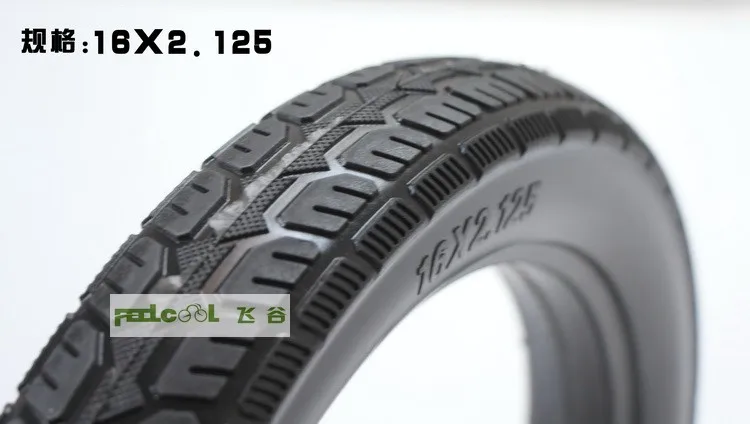FEELCOOL 16*2,125 дюймов твердые шины для велосипеда Анти Удар 16X2,125 езда MTB дорожный велосипед шины