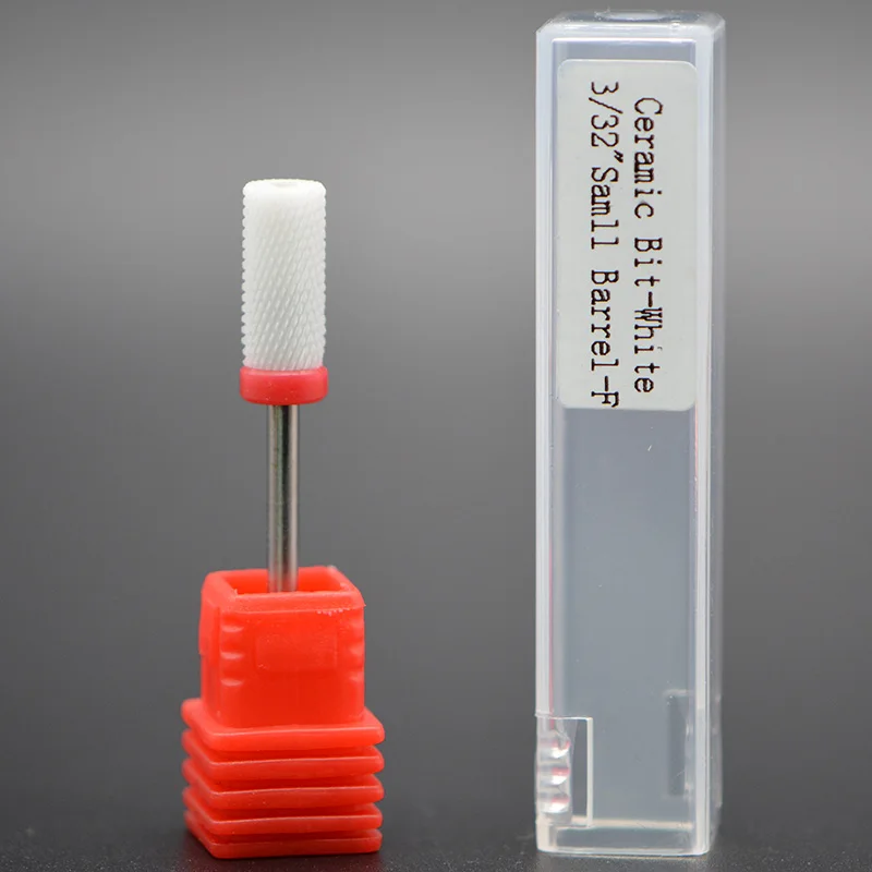 

1PCS Pro Large Barrel Fine Nail Art Machine Files of Ceramic Nail Drill Bit Electric Drill Equipment Manicure Nail Art Tools