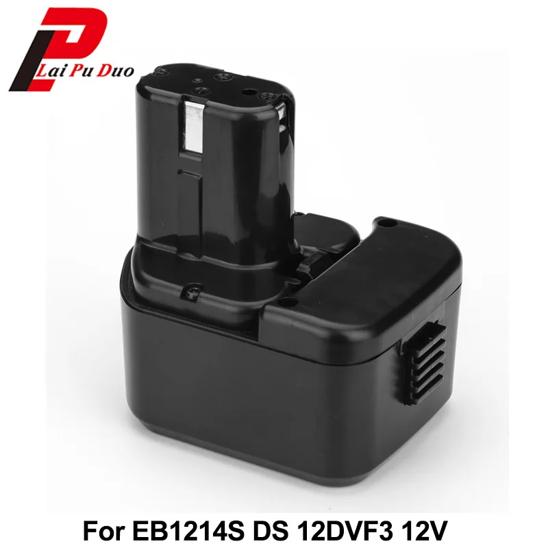 For Hitachi EB1214S DS12DVF3 12V 2/3Ah NI-CD Power Tool Replacement Battery FWH12DF EB1220HL EB1230X DS12DVF2 EB1220HS WH12DM2 |