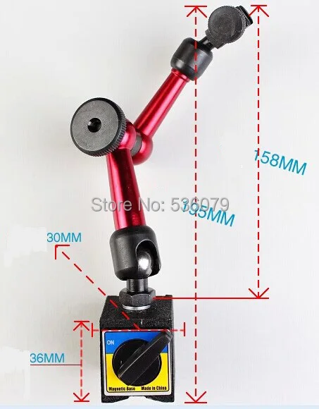Универсальный держатель магнитного индикатора силы, используемый для индикатора набора, индикатор набора, магнитное основание