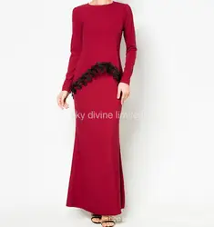 Мода Абая мусульманские для девочек длинное платье Турецкий женская одежда паранджу Дубай арабские djellaba костюмы с юбкой комплект